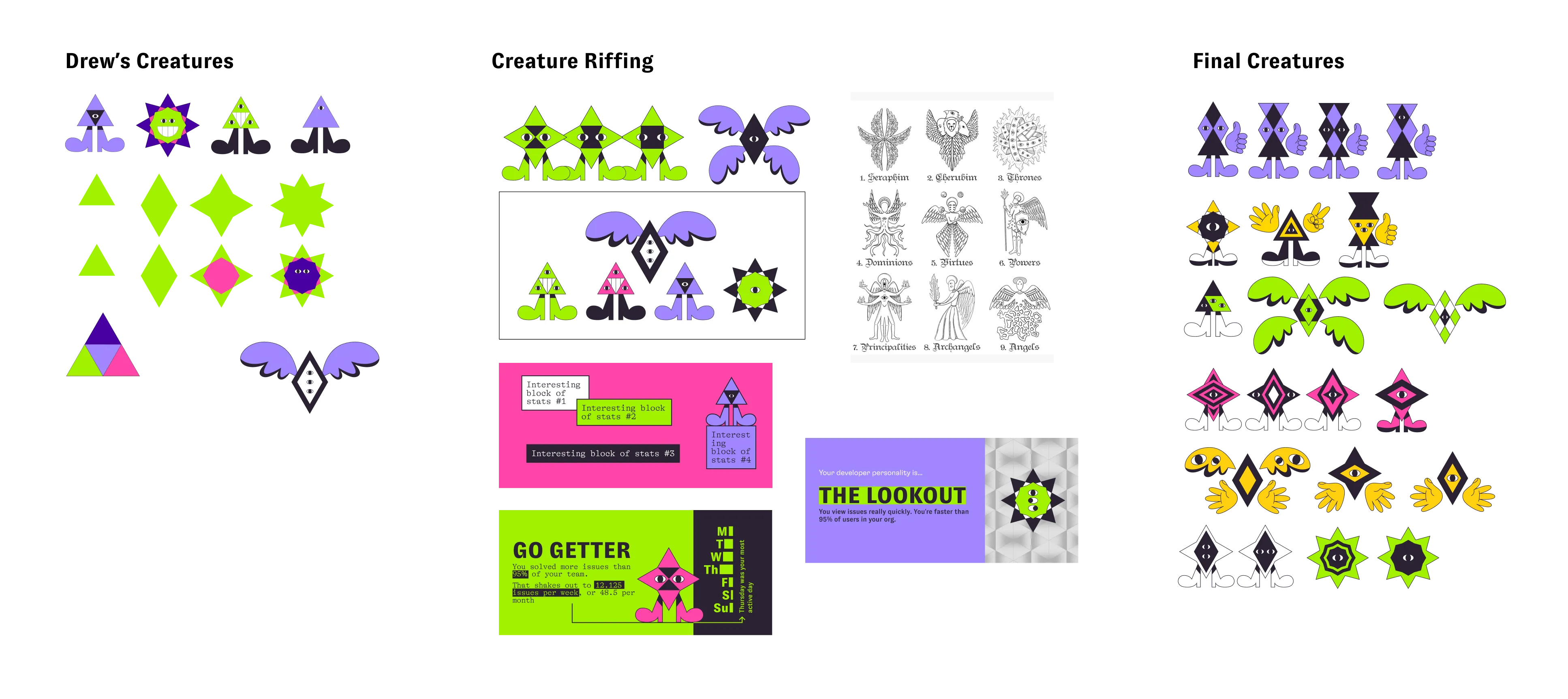 Rollback creature design examples